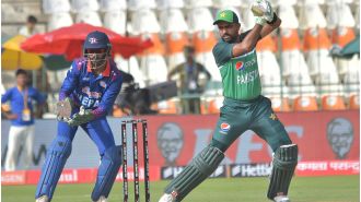 Nepal lose 3 early wickets trying to chase Pakistan's 342/6 in the 2023 Asia Cup. Live updates & top moments available.