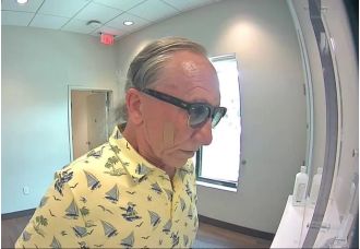 FBI arrested elderly man for attempting to rob bank of $650 to cover rent.