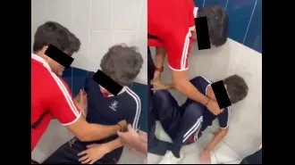 Un video de una escuela en México que causa terror en la red social TikTok, que se ha desligado del mismo.