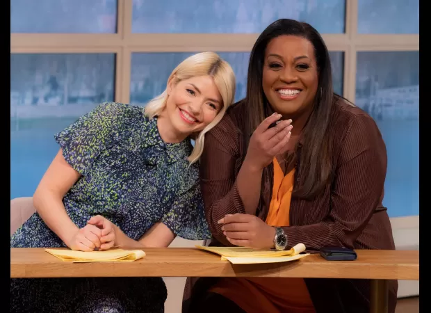 Holly supports Alison as she debuts her new series of Bake Off.