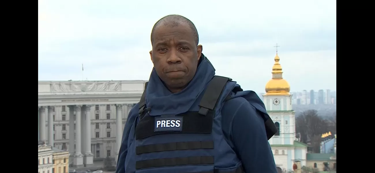 Clive Myrie talks about his emotional response to covering difficult news stories.