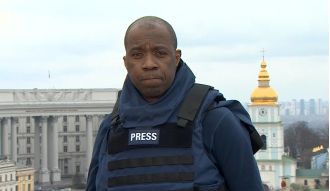 Clive Myrie talks about his emotional response to covering difficult news stories.