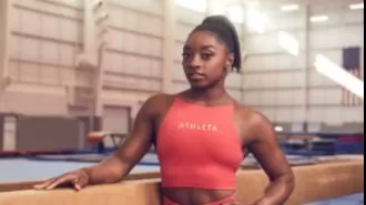 Simone Biles unveils her new Athleta Girls Collection, perfect for heading back to school.