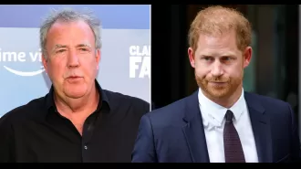 Jeremy Clarkson criticizes Prince Harry's memories of their shared experience sneaking backstage at a military event.