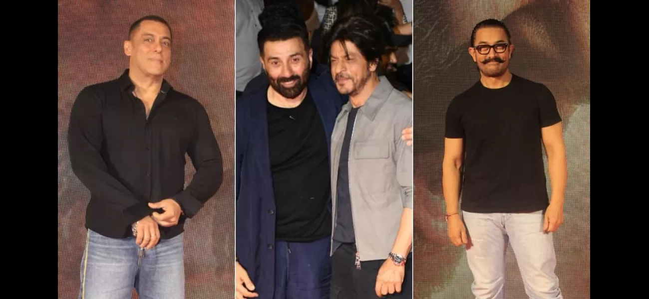 The Three Khans celebrated the success of Gadar 2 at a bash in Mumbai.