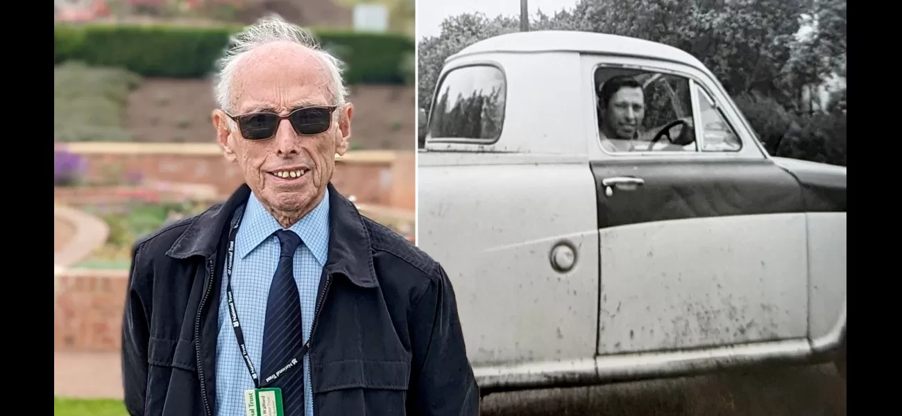 90-year-old still volunteering for National Trust, no retirement plans in sight.