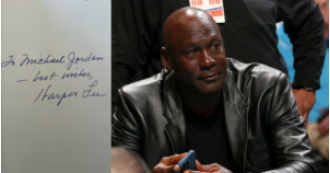 Michael Jordan's autographed 'To Kill a Mockingbird' to be sold at auction.
