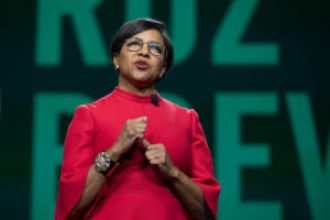 Roz Brewer steps down as Walgreens CEO as the company shifts focus to healthcare.