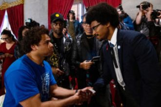 Tennessee House Speaker accused of assaulting Black Rep in video.