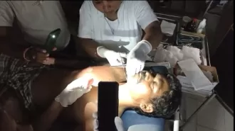 Doctors in Andhra Pradesh treated patients using mobile flashlights after a power outage in a government hospital in Parvatipuram; visuals of the incident went viral.