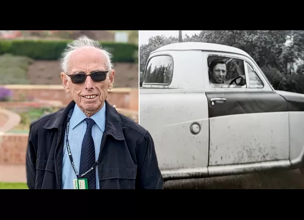 90-year-old still volunteering for National Trust, no retirement plans in sight.