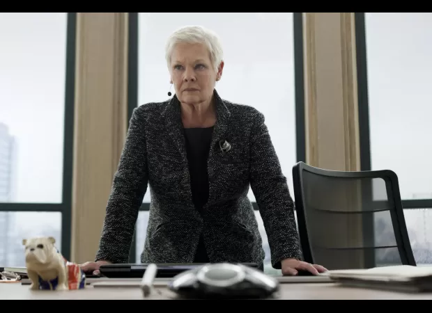 Dame Judi Dench expresses her dissatisfaction with her role in a James Bond film.