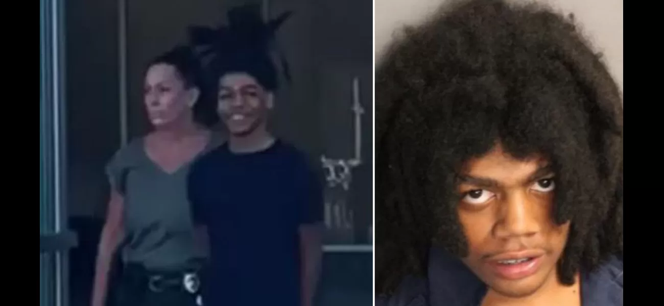 Teen arrested for allegedly killing 6-year-old and teen, grinning as he's taken into custody.