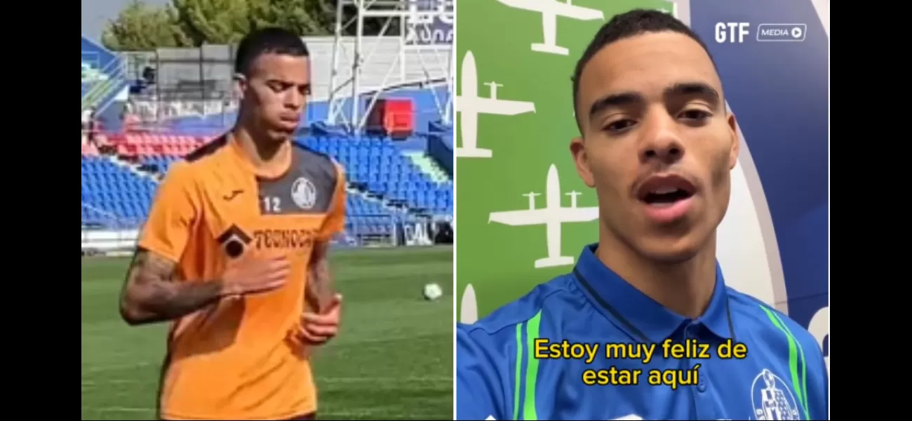Mason Greenwood speaks out about his loan transfer from Man U to Getafe.