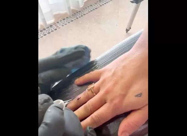 Britney debuts two new tattoos post her split with husband Sam.