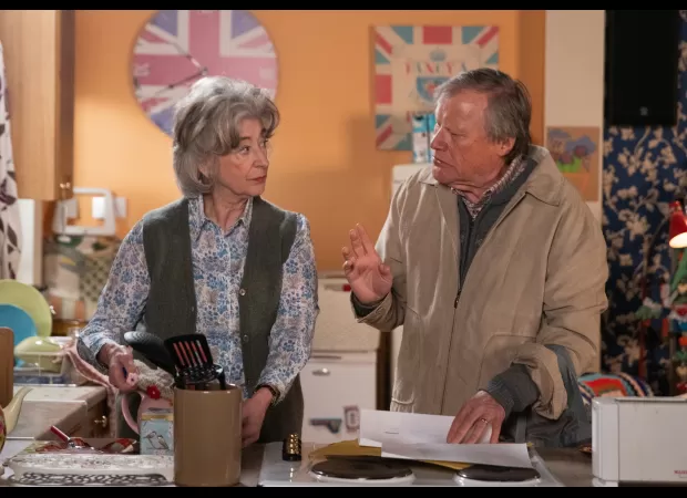 Evelyn and Roy take a step closer to romance as they move in together.