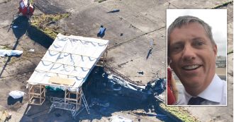 Pilot said he had no clue what had happened in the Leicester City helicopter crash.