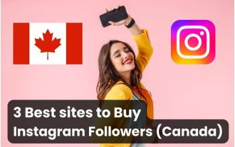 Three sites to buy real, cheap Instagram followers in Canada.