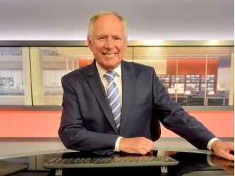 Nick Owen back at work after successful treatment for prostate cancer.