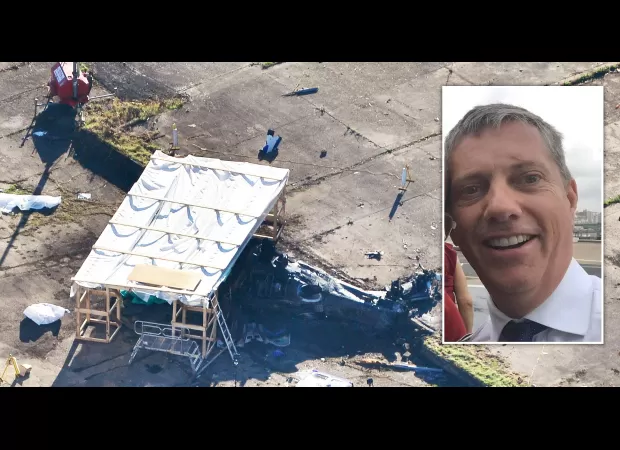 Pilot said he had no clue what had happened in the Leicester City helicopter crash.