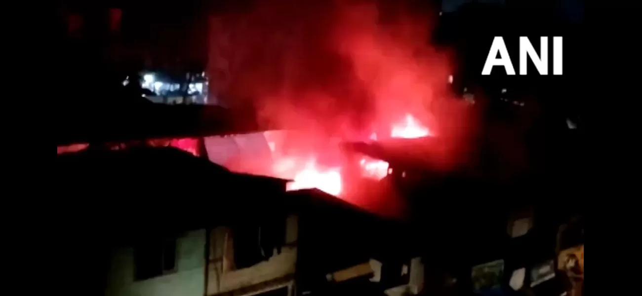 Fire breaks out at Kurla slums, no casualties reported. Visuals of the incident have emerged.