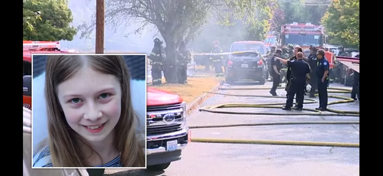 Girl jumps out window, survives fire that kills family.
