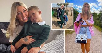 I still put on nice clothes for taking my kids to school, showing mums should keep looking their best.