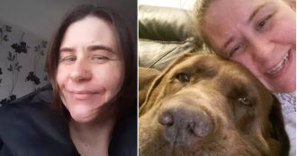At her wedding, the woman who later died from a dog attack had her Labrador as a special guest.