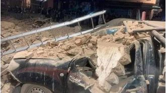 Earthquake in Morocco leaves hundreds dead; destruction widespread.