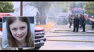 Girl jumps out window, survives fire that kills family.