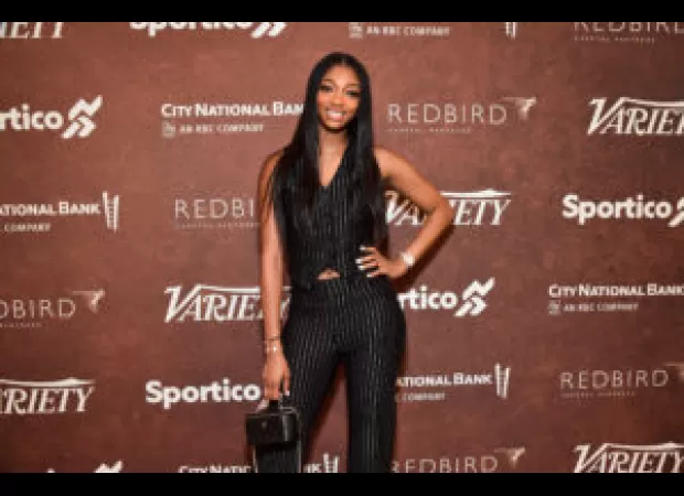 Angel lost a bet to her boyfriend after LSU lost their football game.