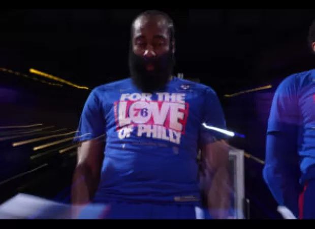 76ers discussed trading Harden, but are now stuck with him.