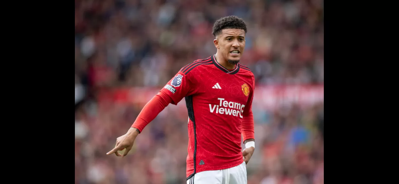 Man Utd could sign Jadon Sancho, who is being pursued by a Champions League team.