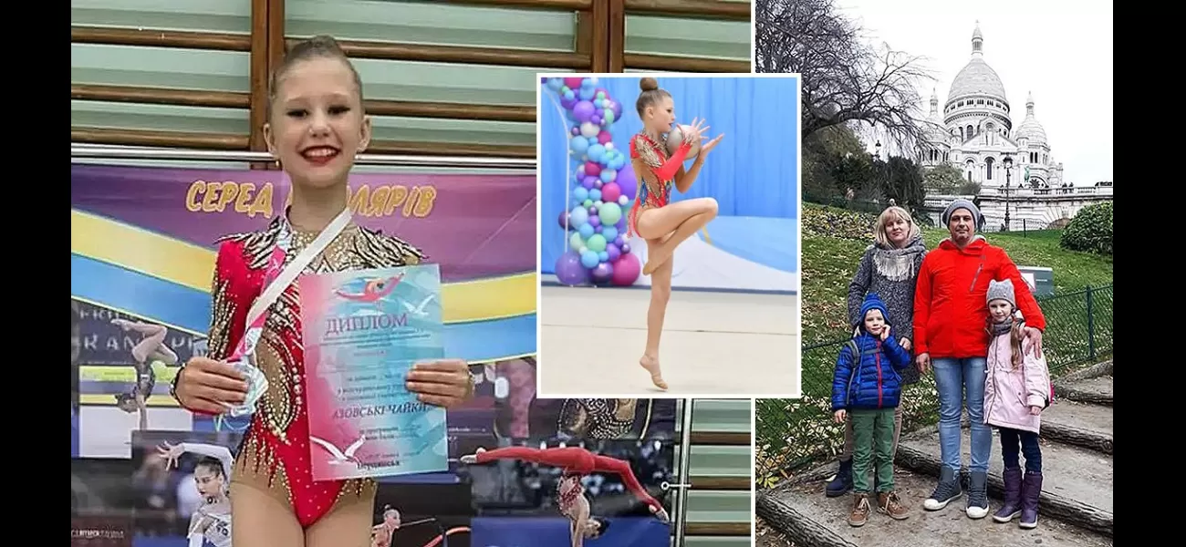 World stops for a moment in grief for a 10-year-old gymnast killed in Russian airstrikes. Her mother's pain is unbearable.