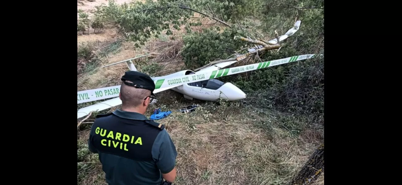 Brit, 75, dies in glider crash in Pyrenees mountains.