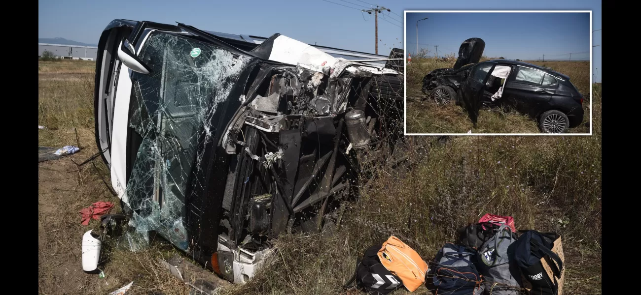 Four people were killed in a bus crash in Greece while transporting tourists.
