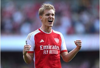 Arsenal to discuss extending Odegaard's contract after impressing in his first season.