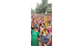 Jan Hunkar Rally in Madhya Pradesh demands Bagli's status as a district be recognized.