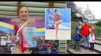 World stops for a moment in grief for a 10-year-old gymnast killed in Russian airstrikes. Her mother's pain is unbearable.