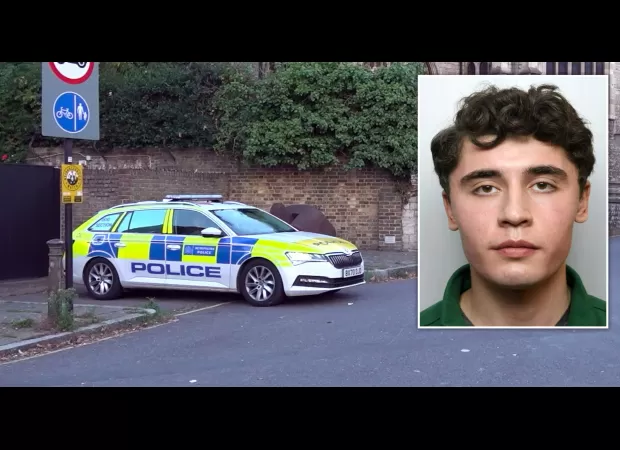 Daniel laughed and winked at police as he was arrested.