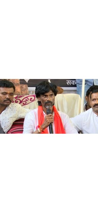 Activist Jarange demands govt grant Marathas reservation, refuses to end protest until demand is met.