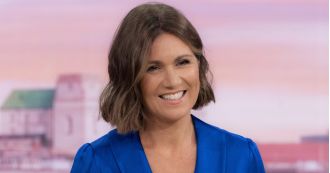 Susanna Reid jokes she sounds like Holly Willoughby and a heavy smoker after getting sick.