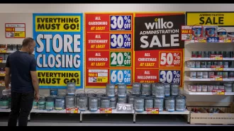 Wilko stores to close by early Oct after rescue deal not successful.