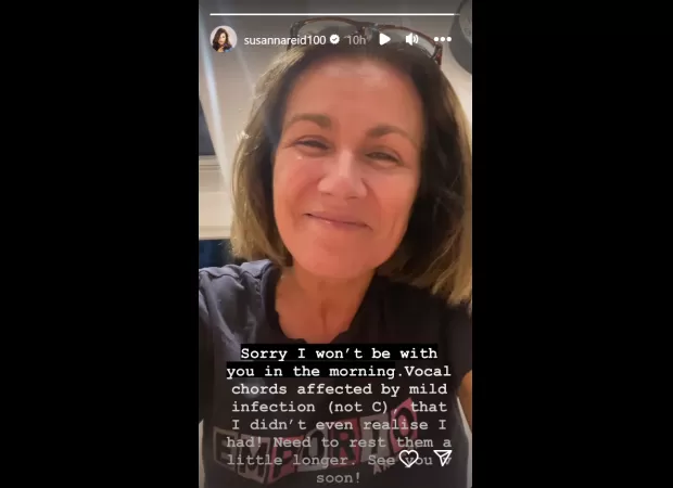 Susanna Reid replaced on GMB again as she continues to face challenges since the NTAs.