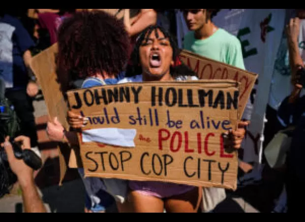 Faith leaders in ATL were detained after a protest to challenge the Stop Cop City RICO law.