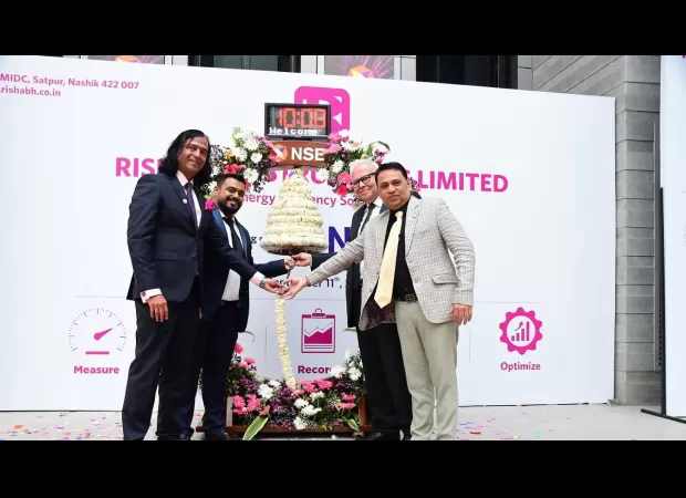 Rishabh Instruments IPO starts trading at ₹460 on the stock exchange.