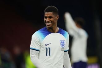 Stuart Pearce takes a jab at Marcus Rashford after England's win against Scotland.