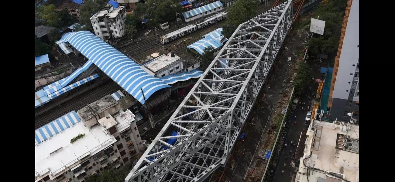 Uddhav Thackeray's Shiv Sena faction visits delayed Delisle Bridge, urging faster completion.