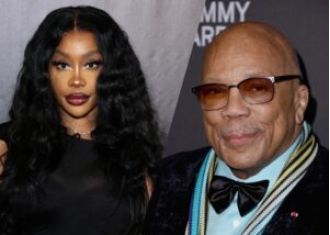 Sza, Quincy Jones, and family model Tommy Hilfiger's Fall 2023 campaign.