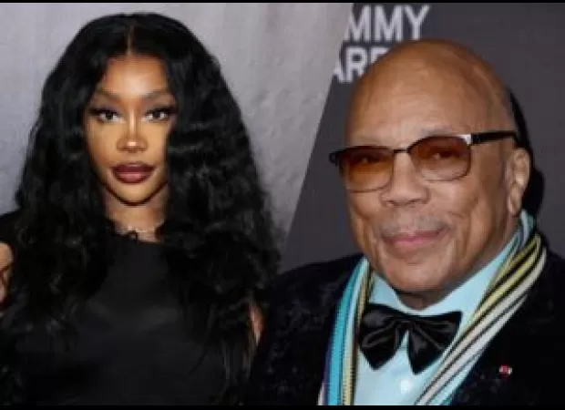 Sza, Quincy Jones, and family model Tommy Hilfiger's Fall 2023 campaign.